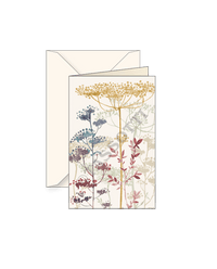 Fiore Al Sole Small Note Cards with envelope 3x4 - Set of 2 - Nostalgic Impressions