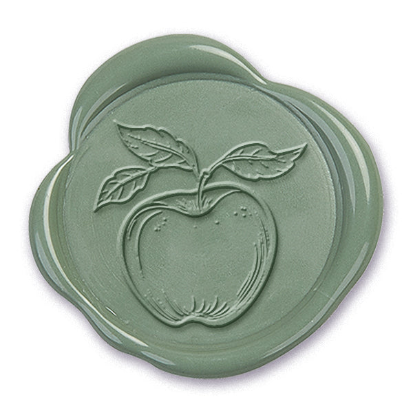 Apple Wax Seal Stamp #R684B- USA Handcrafted