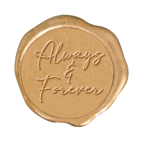 Always Stamp Always and Forever Wax Seal Stamp #7881-USA Handcrafted – Nostalgic ...