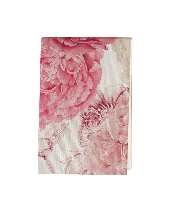 Peonies Pocket - size Note Pads 3x4 - Nostalgic Impressions