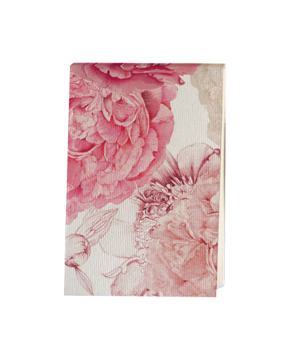 Peonies Pocket-size Note Pads 3x4