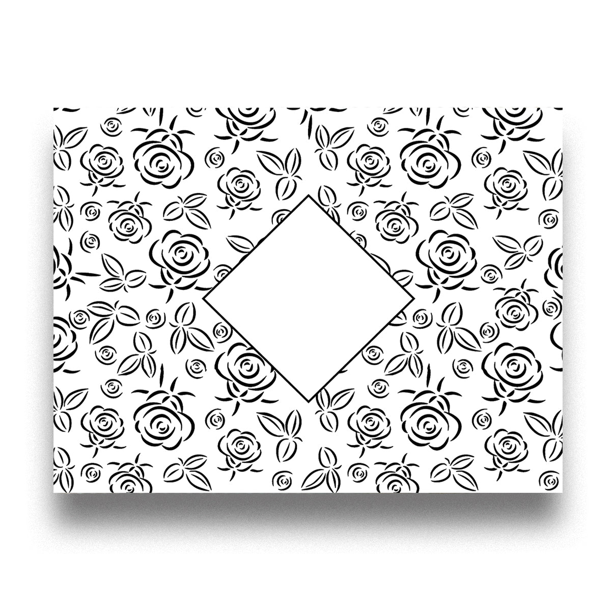 Personalized Intertwined Victorian Monogram Foil Note Cards with Envelopes (Set of 8)