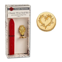 Wax Seal Gift Set Kit with popular symbols - choice of design - Nostalgic Impressions