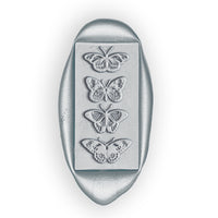Butterflies Rectangle Wax Seal Stamp #3706-USA Handcrafted