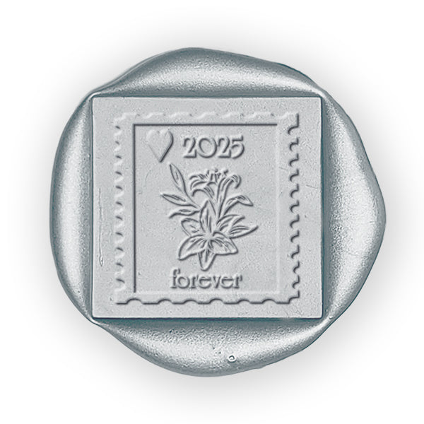 Calla Lilly Forever Postage Stamp Wax Seal Stamp #6415 - USA Handcrafted