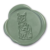 CAT ADHESIVE WAX SEAL STICKER