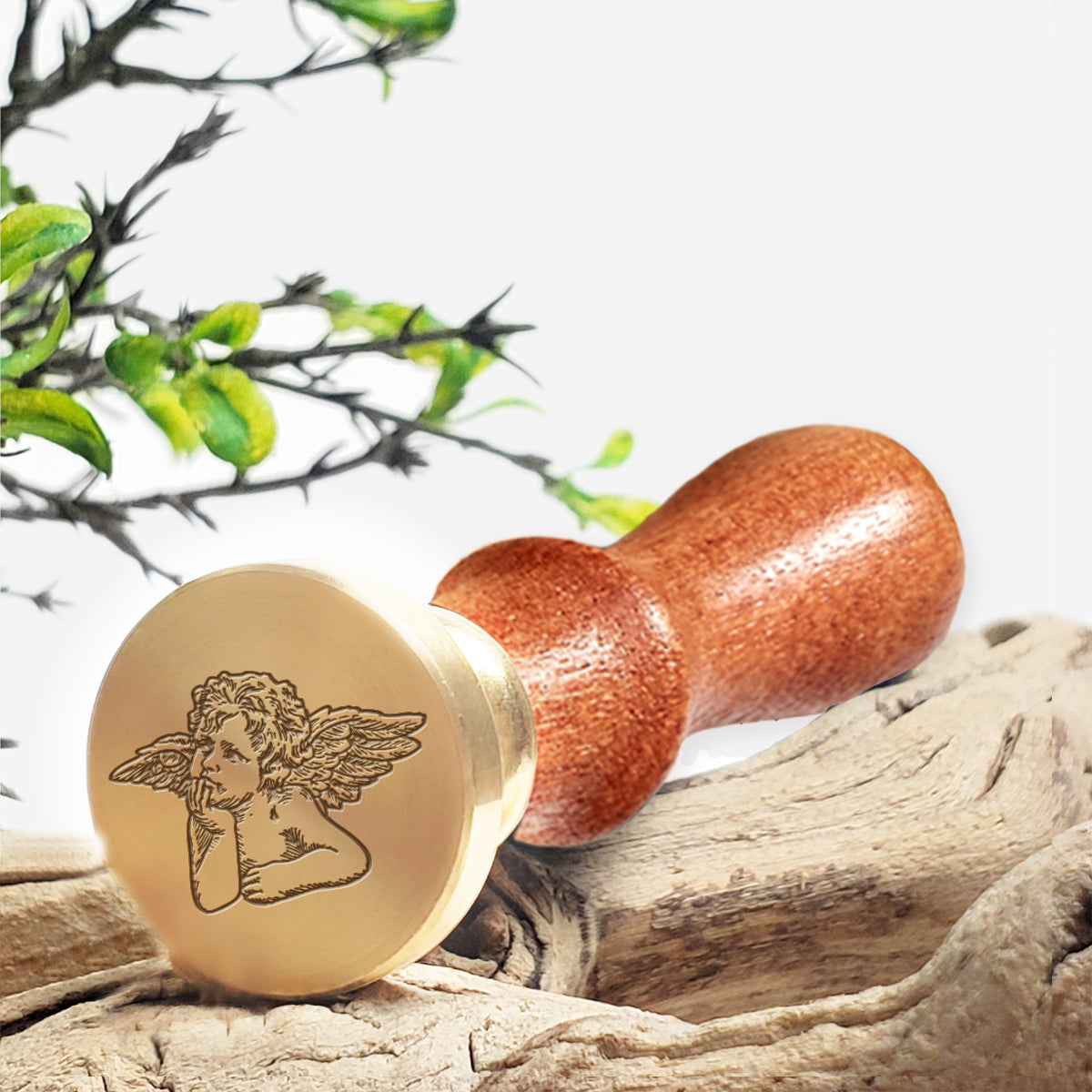 Cherub Wax Seal Stamp #4029- USA Handcrafted