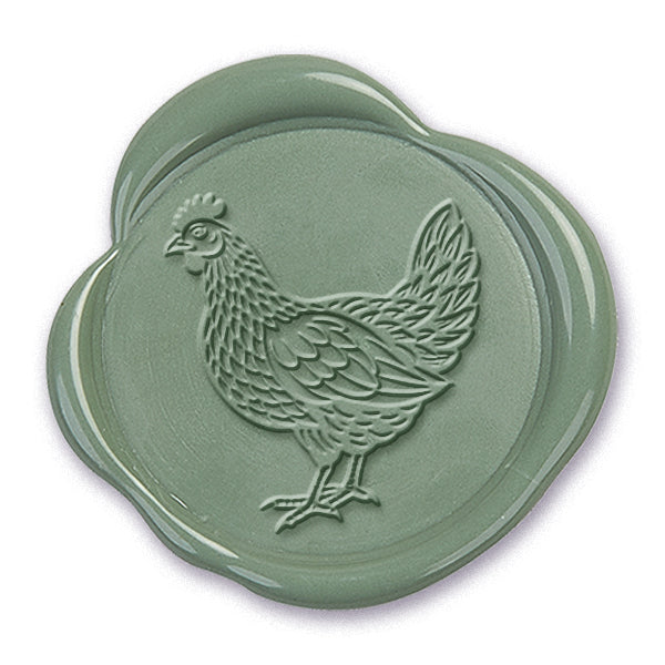 Chicken Wax Seal Stamp #3546-USA Handcrafted