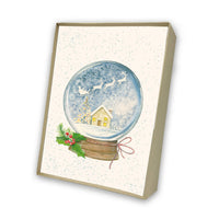 Snow Globe Italian Note Cards Boxed Sets 4x6" - by Tassotti Italy 8/8