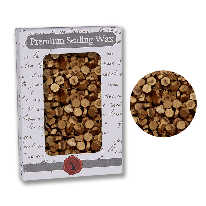 Classic Gold Premium Sealing Wax Beads 2 oz. PK