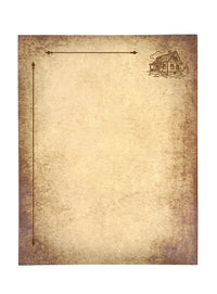 Parchment Stationery Vintage Design Boxed Gift Set -20/10 with Personalization option