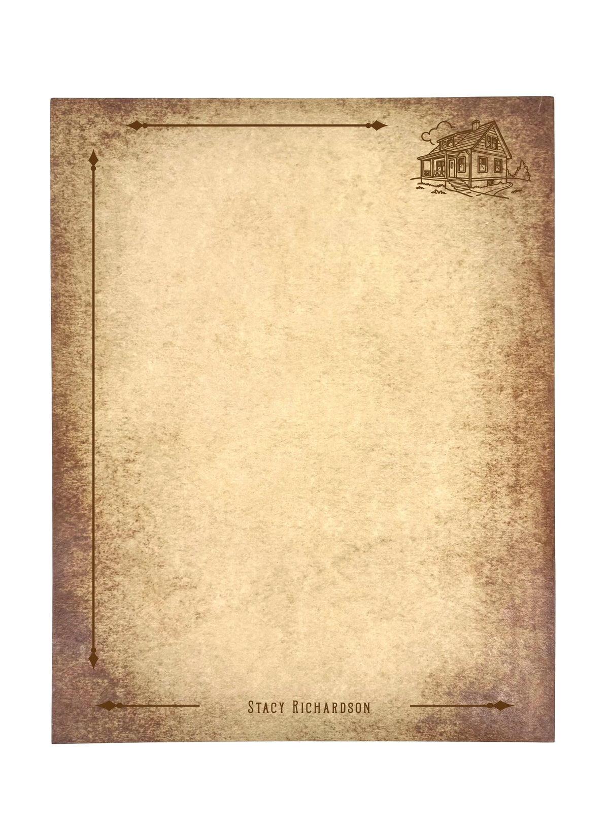 Parchment Stationery Vintage Design Boxed Gift Set -20/10 with Personalization option