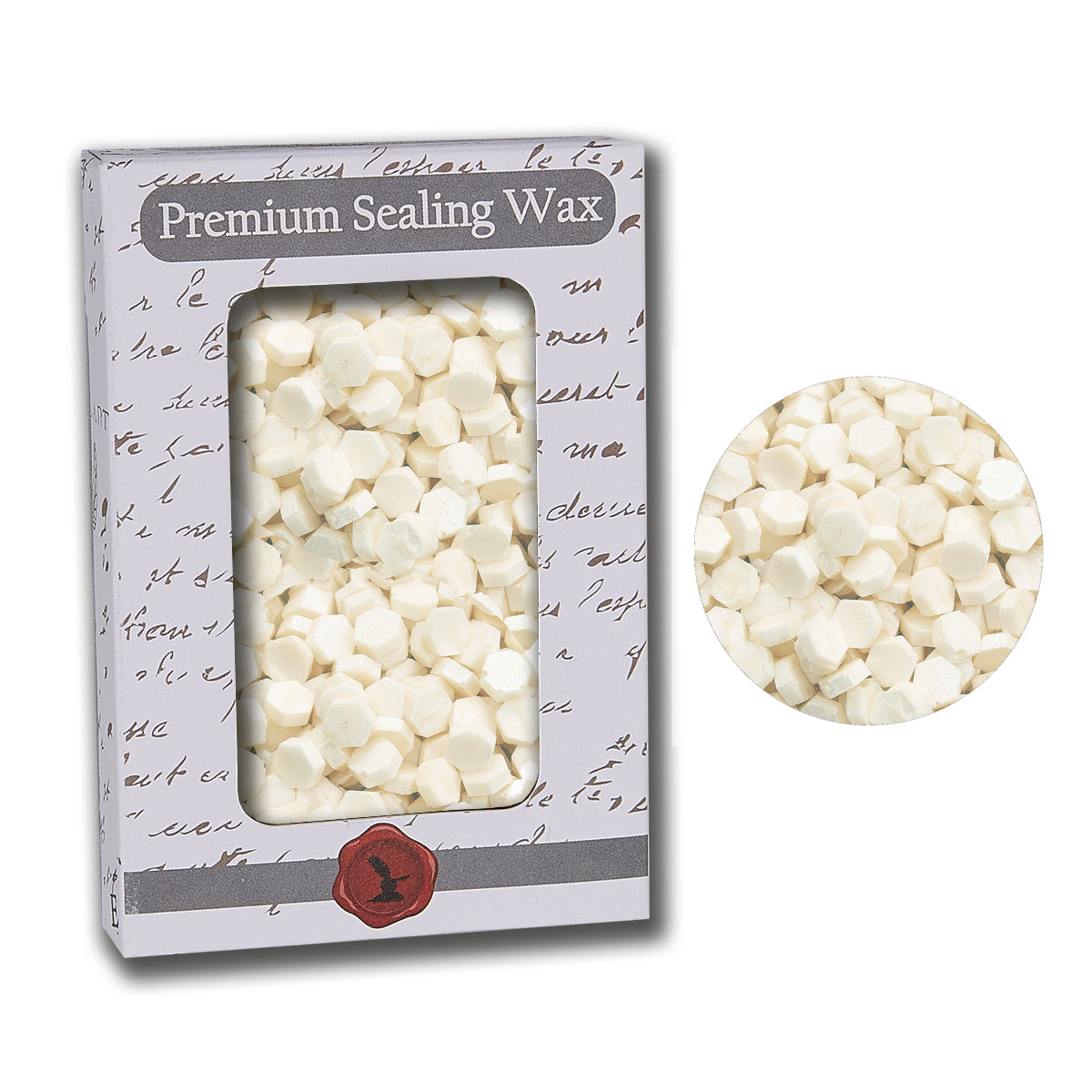 White Pearl Premium Sealing Wax Beads 2 oz. PK