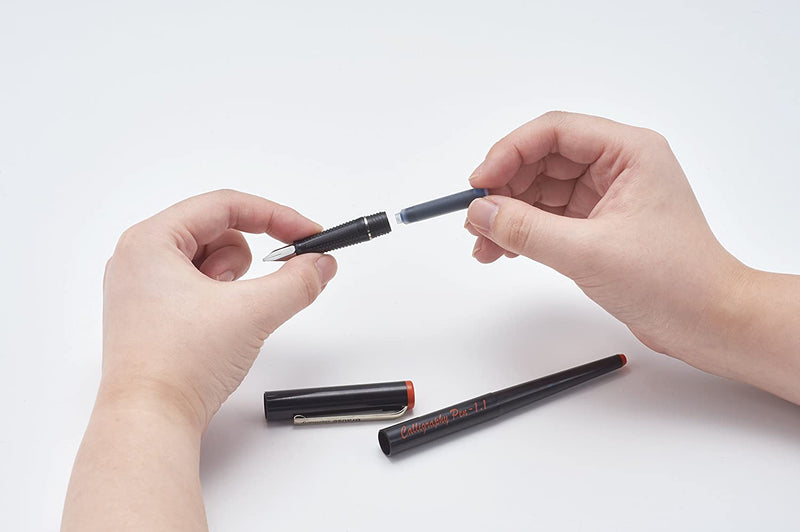 Brause Calligraphy Pen with Ink Cartridges - Nostalgic Impressions
