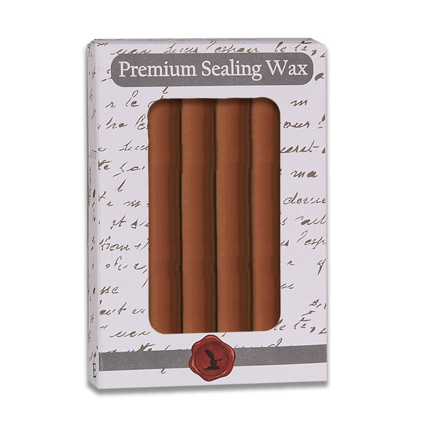 Chocolate Glue Gun Sealing Wax - Pack of 6 - Nostalgic Impressions