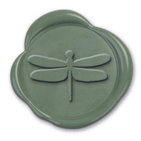 Dragonfly Hand Pressed Adhesive Wax Seals #D745 - Nostalgic Impressions