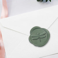 Dragonfly Hand Pressed Adhesive Wax Seals #D745 - Nostalgic Impressions
