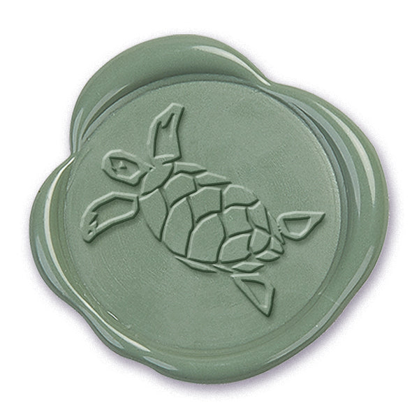 SEA TURTLE ADHESIVE WAX SEAL STICKER