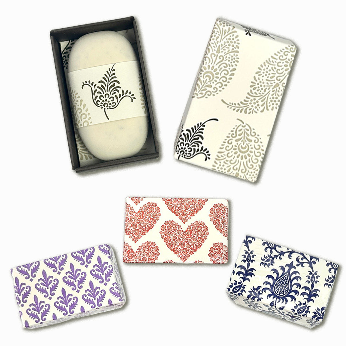 Decorated Italian inspired Erasers