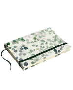 Eucalipto Italian Hard Cover Journals with strap 4x6