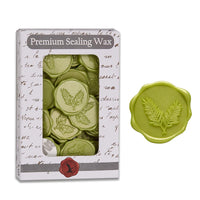 Fern Adhesive Wax Seal Quick - Ship Stickers 25PK - Nostalgic Impressions