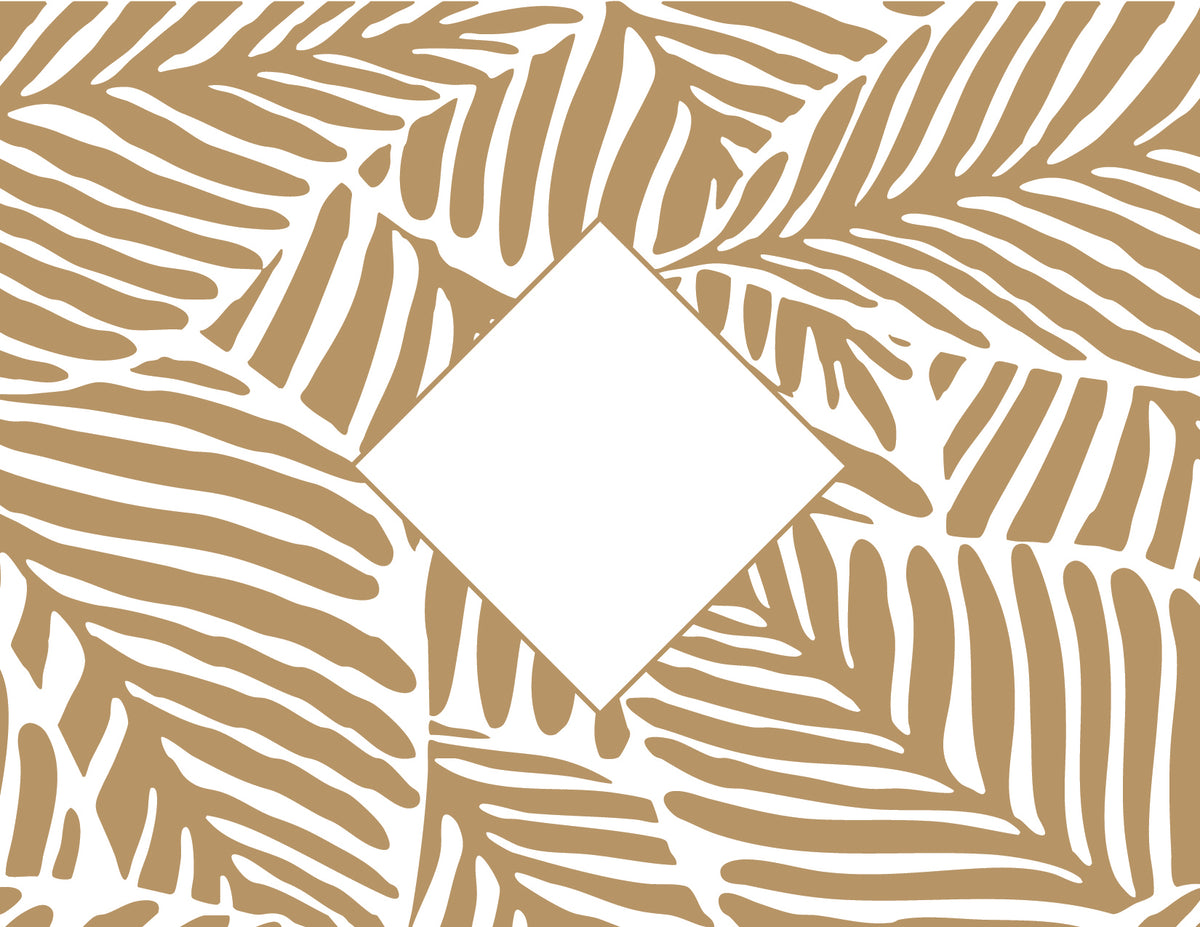 Personalized Intertwined Victorian Monogram Foil Note Cards with Envelopes (Set of 8)