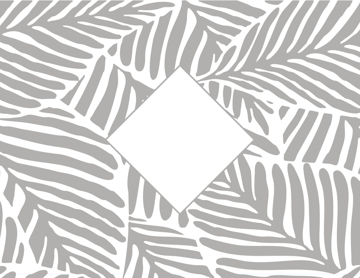 Personalized Intertwined Victorian Monogram Foil Note Cards with Envelopes (Set of 8)