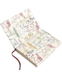 Fiori Al Sole Italian Hard Cover Journals with strap 4x6 - Nostalgic Impressions