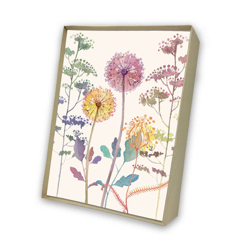 Dandelion Italian Note Cards Boxed Sets 4x6" - by Tassotti Italy 8/8 - Nostalgic Impressions