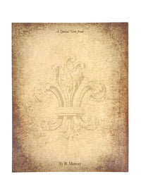 Parchment Stationery Vintage Design Boxed Gift Set -20/10 with Personalization option