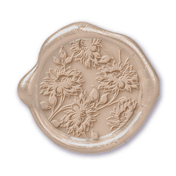 Floral Cascade Wax Seal Stamp #7506 -USA Handcrafted