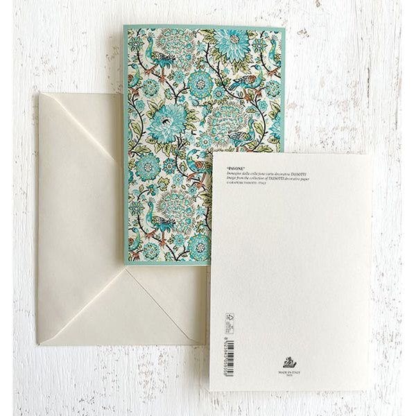 Pavone Italian Note Cards Boxed Sets 4x6" - By Tassotti Italy 8/8 - Nostalgic Impressions
