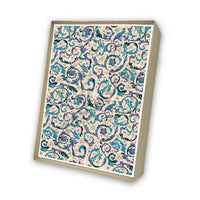 Italian Note Cards Boxed Sets 4x6" - Florentia Azzure - By Tassotti Italy 8/8 - Nostalgic Impressions