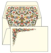 Fiorenza Card Wallet Pack Made In Italy by Rossi - 10 Cards & 10 lined envelopes - Nostalgic Impressions