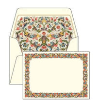 Fiorenza Card Wallet Pack Made In Italy by Rossi - 10 Cards & 10 lined envelopes - Nostalgic Impressions