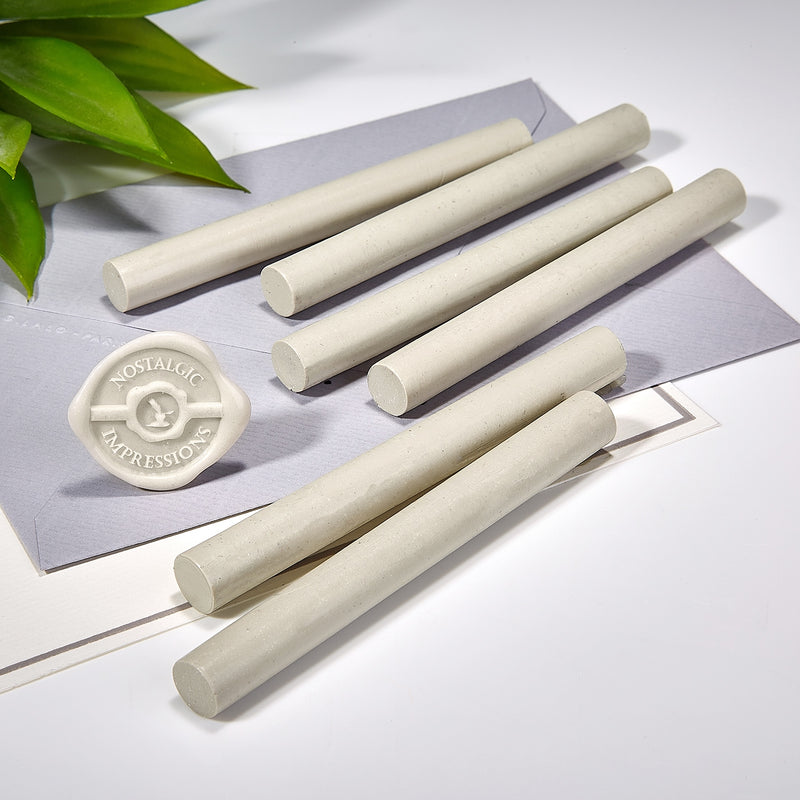 Light Taupe Premium Glue Gun Sealing Wax - Pack of 6 - Nostalgic Impressions