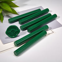 Forest Green Glue Gun Sealing Wax - Pack of 6 - Nostalgic Impressions