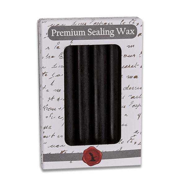 Black Premium Glue Gun Sealing Wax - Pack of 6 - Nostalgic Impressions