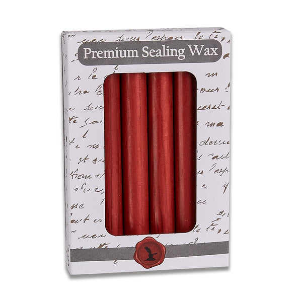 Crimson Premium Glue Gun Sealing Wax - Pack of 6 - Nostalgic Impressions