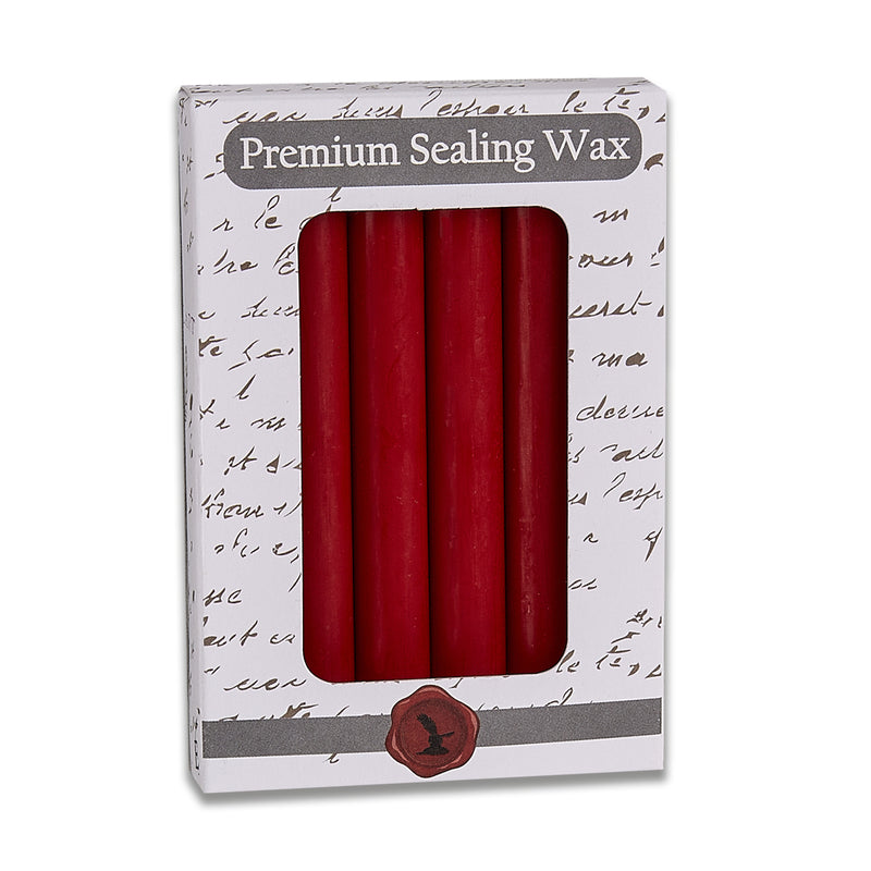 Deep Red Premium Glue Gun Sealing Wax -Pack of 6 - Nostalgic Impressions