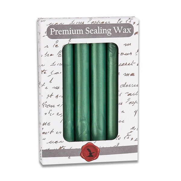 Emerald/Pine Green Glue Gun Sealing Wax - Pack of 6 - Nostalgic Impressions
