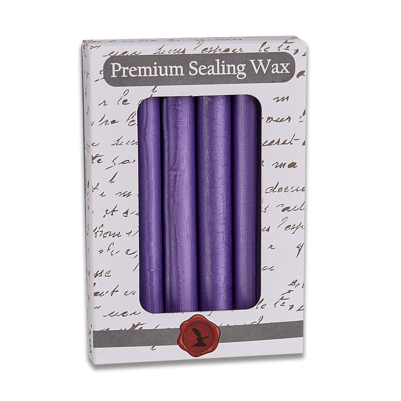 Metallic Purple Premium Glue Gun Sealing Wax - Pack of 6 - Nostalgic Impressions