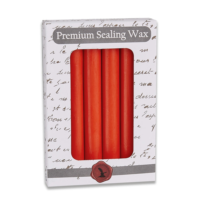 Orange Flame Premium Glue Gun Sealing Wax -Pack of 6 - Nostalgic Impressions