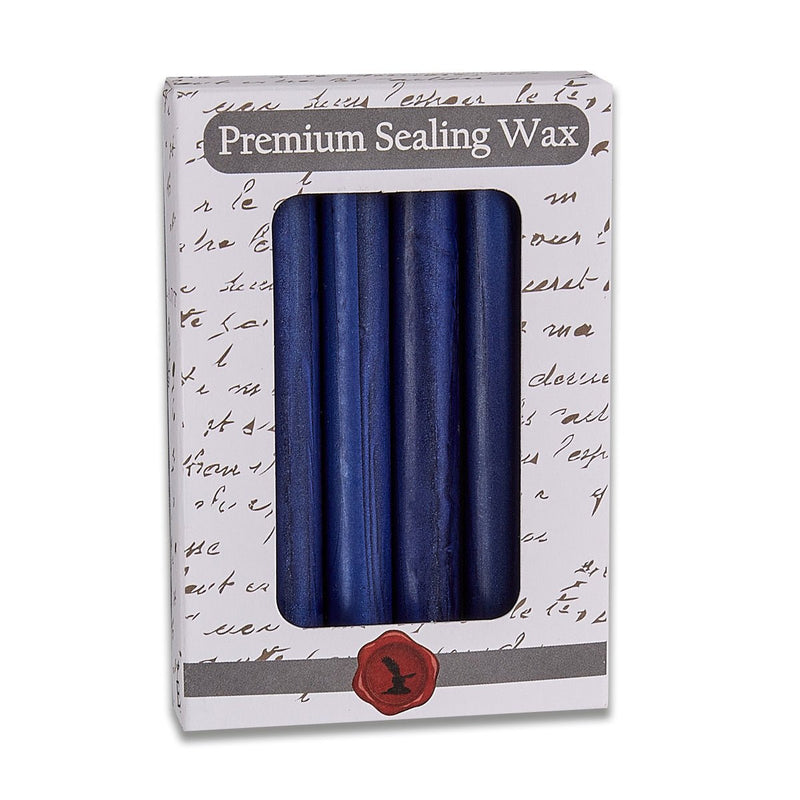 Sapphire Blue Premium Glue Gun Sealing Wax - Pack of 6 - Nostalgic Impressions