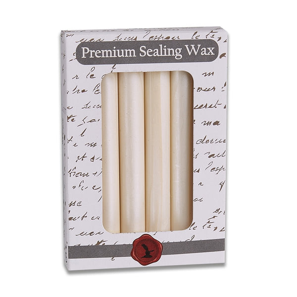 White Pearl Premium Glue Gun Sealing Wax - Pack of 6 - Nostalgic Impressions