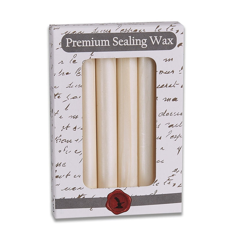 White Pearl Premium Glue Gun Sealing Wax - Pack of 6 - Nostalgic Impressions