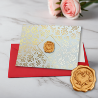 Rose Gold Foil Boxed Note Cards with Wax Seal  8/8
