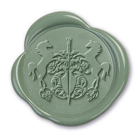 Griffin Shield Wax Seal Stamp #H117- USA Handcrafted