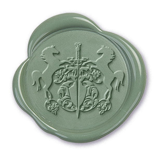 Griffin Shield Wax Seal Stamp #H117- USA Handcrafted