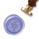 Once Upon A Time Wonderland Wax Seal Stamp with Rosewood Handle - Nostalgic Impressions